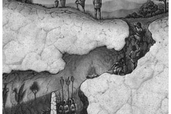A depiction of Plato's Allegory of the cave, a featured image for a blog post by Felice Marketing about staying up to date on current events and making sure you are not left in the cave of ignorance.